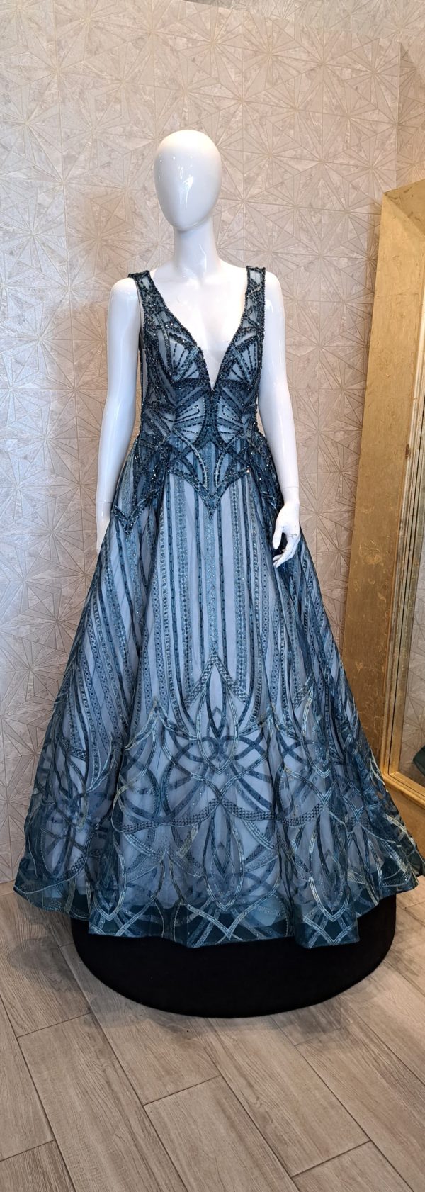VESTIDO DE NOCHE VVL1052