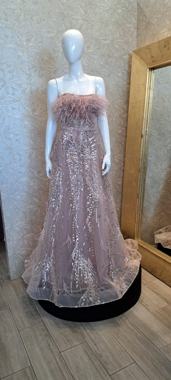 VESTIDO DE NOCHE VVL1046