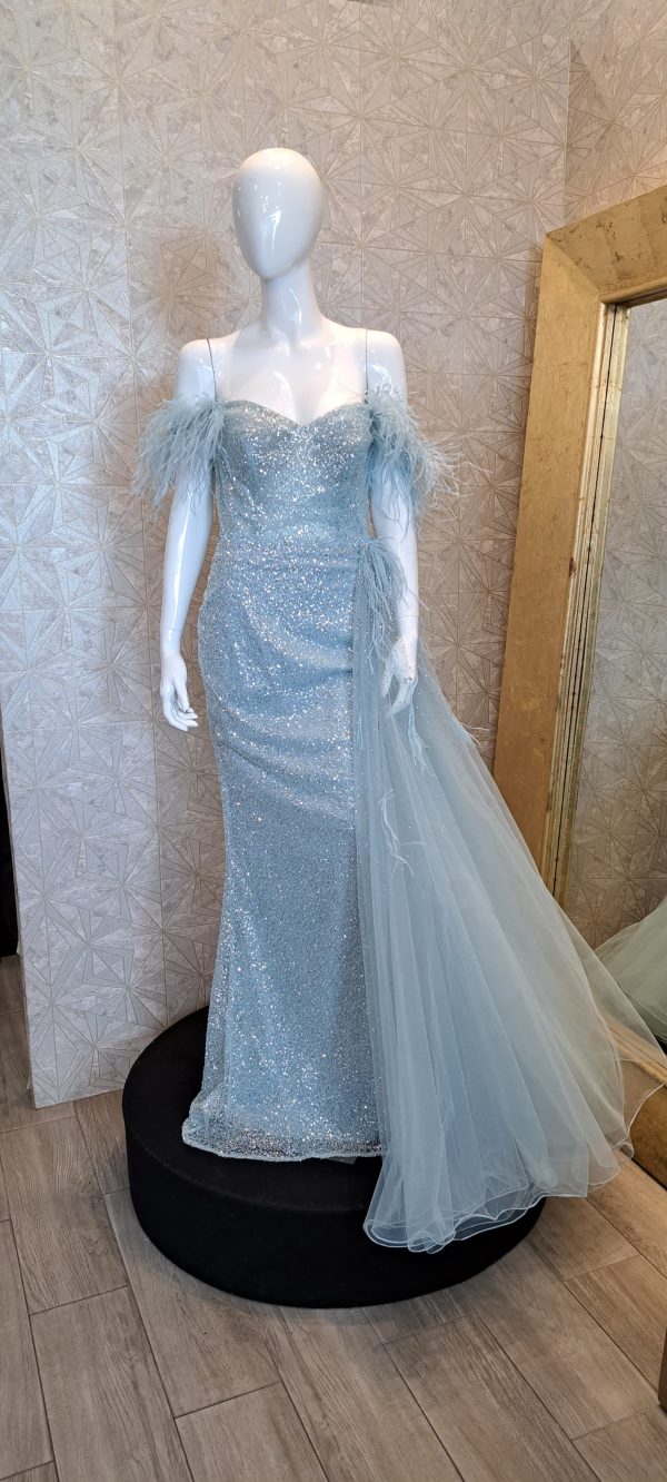 VESTIDO DE NOCHE VVL1056