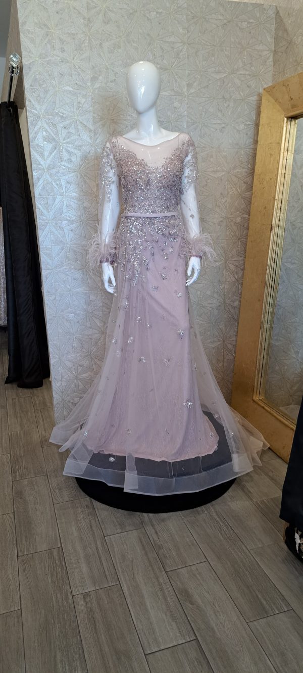 VESTIDO DE NOCHE VVL1035