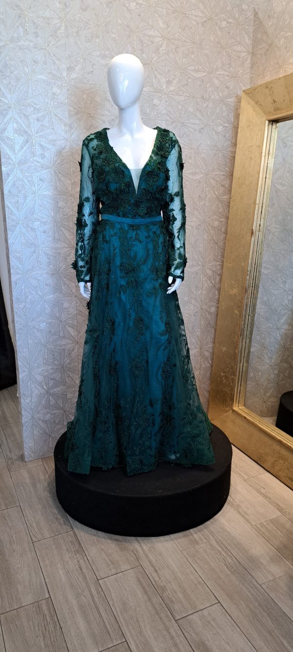 VESTIDO DE NOCHE VVL1037