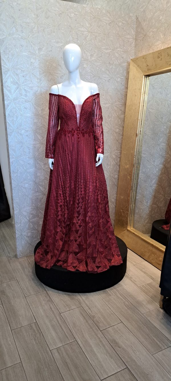 VESTIDO DE NOCHE VVL1034