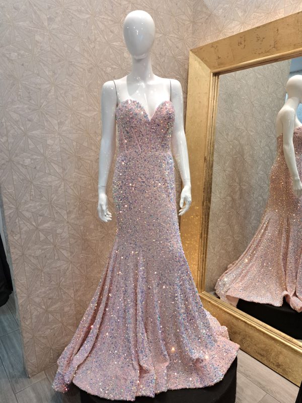 VESTIDO DE NOCHE VVL1019