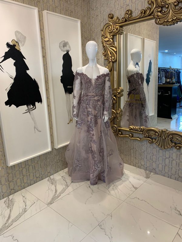 VESTIDO DE NOCHE VVC1036