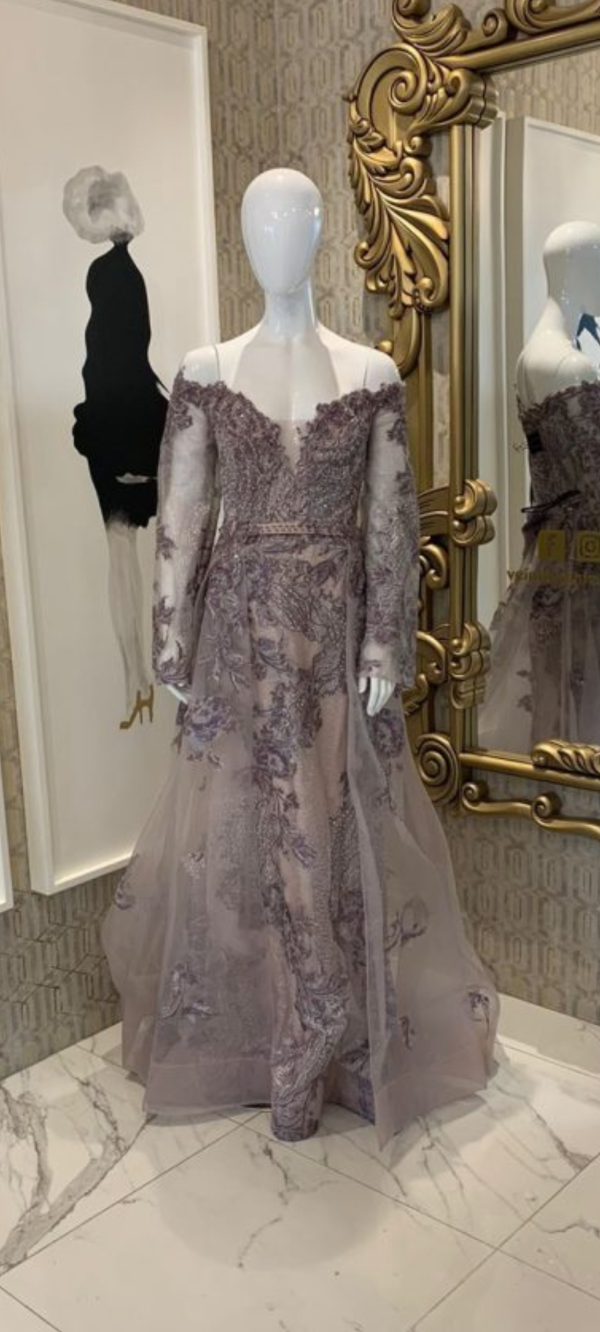 VESTIDO DE NOCHE VVC1036