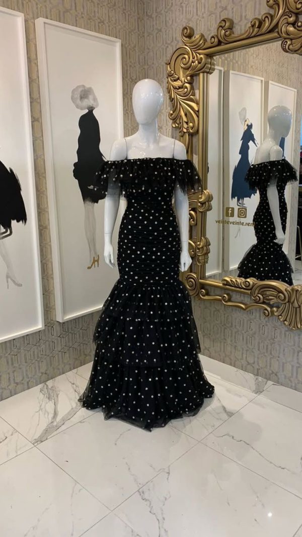 VESTIDO DE NOCHE VVC285