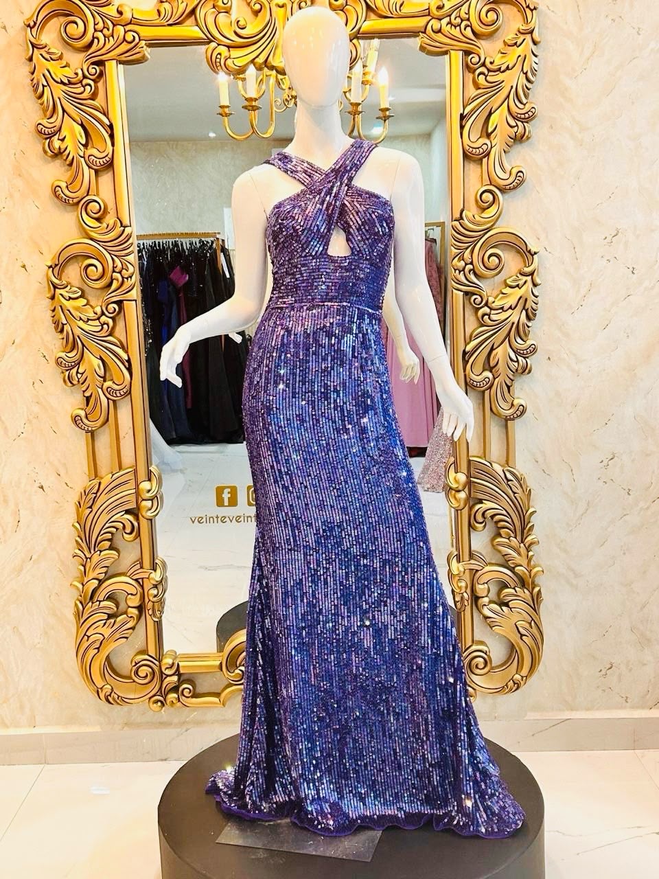 VESTIDO DE NOCHE VVC202662